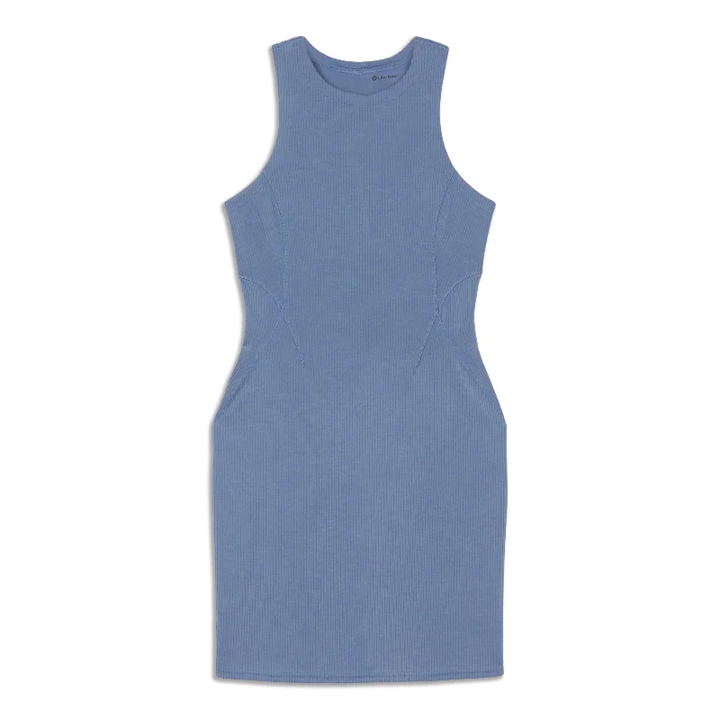 Ribbed Softstreme Slim-Fit Tank Dress - Resale