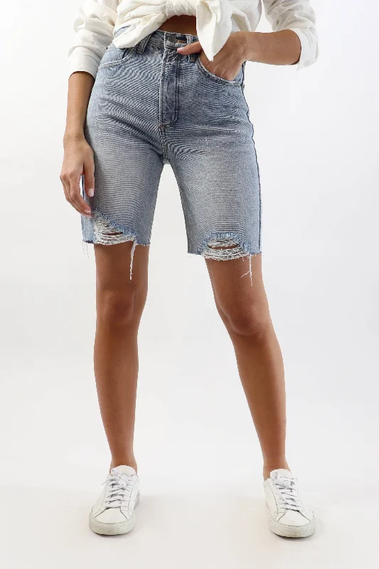 Longer Denim Short Refined Women's Classic 