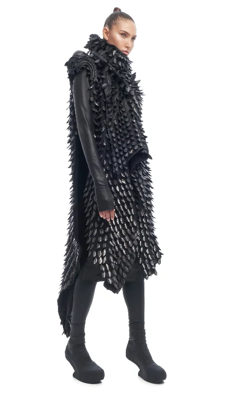 ARCIS - WOMEN'S LONG METAL CAPE