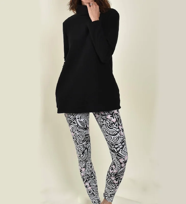 Bayside Tight Leggings In Mesmerized Australian Beach