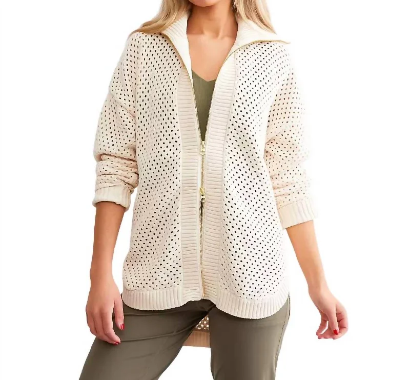 Finn Longline Jacket In Whitecap Grey Casual Women's Japanese 
