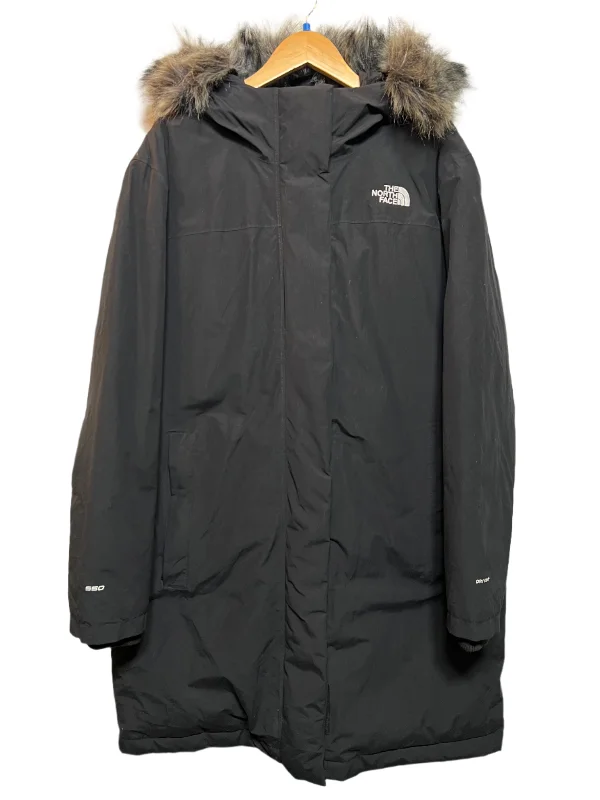 The North Face Black Women's Parka Coat (Size XXL) Sophisticated Women's Tailored