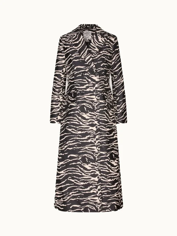 Diana Coat In Black Refined Women's 