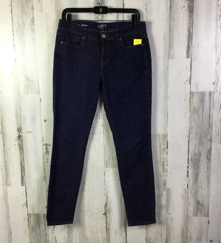 Jeans Skinny By Loft In Blue Denim, Size: 6 Elegant Women's 