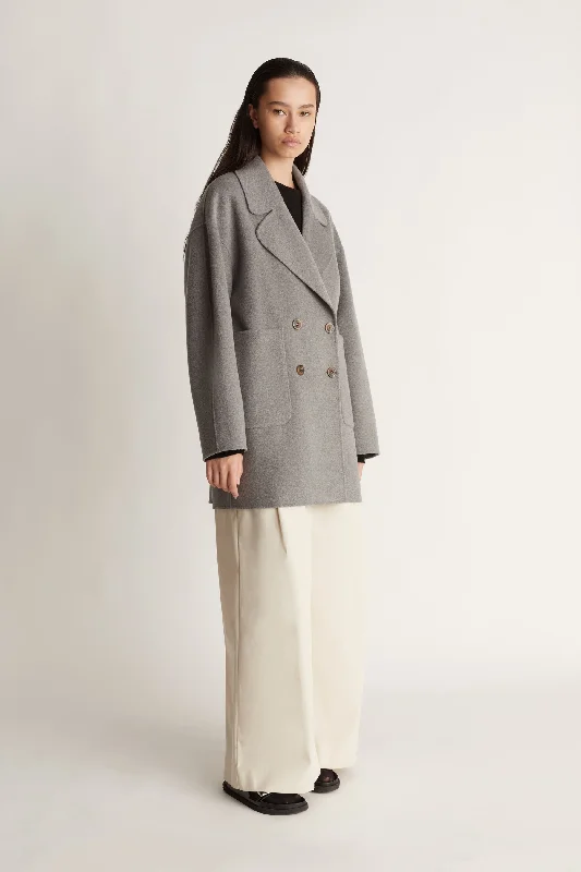 Florentine Cashmere Pea Coat