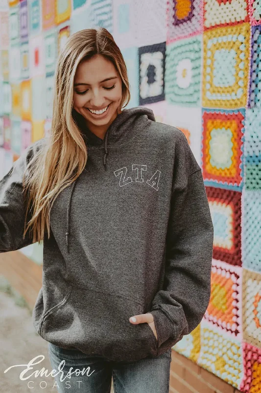 ZTA Simple PR Hoodie Unique Women's Upcycled