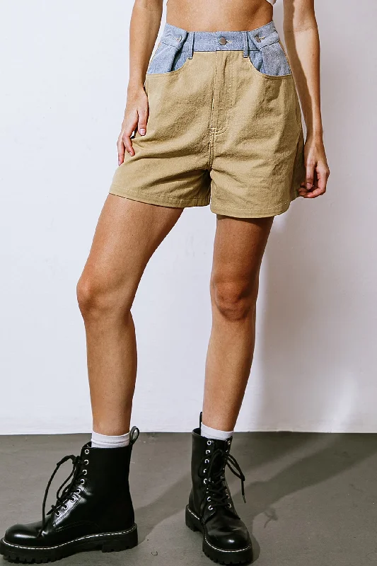 MAJOR MOOD DENIM TWILL SHORTS Compression