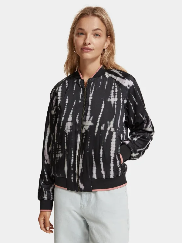 Reversible printed bomber Artistic Women's Avant - 