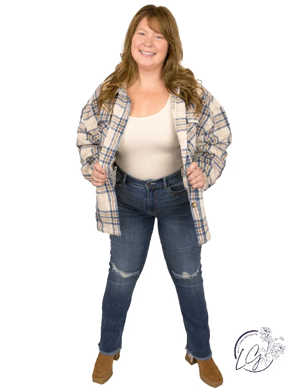 Curvy Opal High Waist Distressed Jeans By Judy Blue Refined Women's 