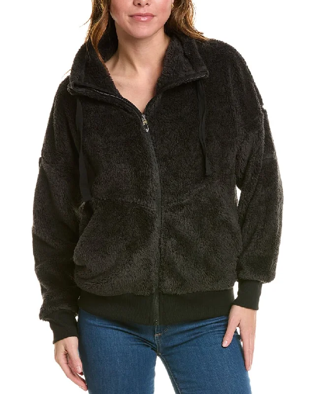 Spyder Bailey Sherpa Jacket Classic Women's Pin - striped