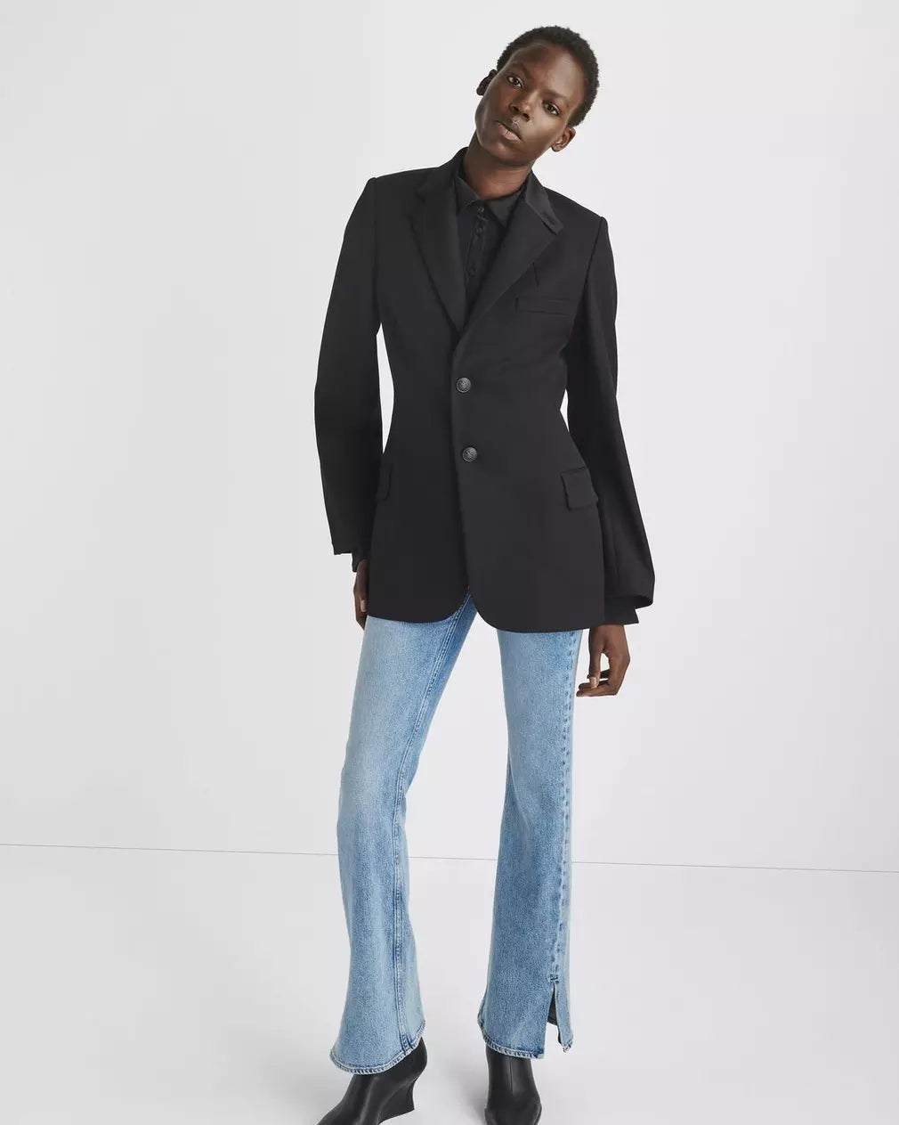 Laurence Wool Blazer Trendy Women's Oversized