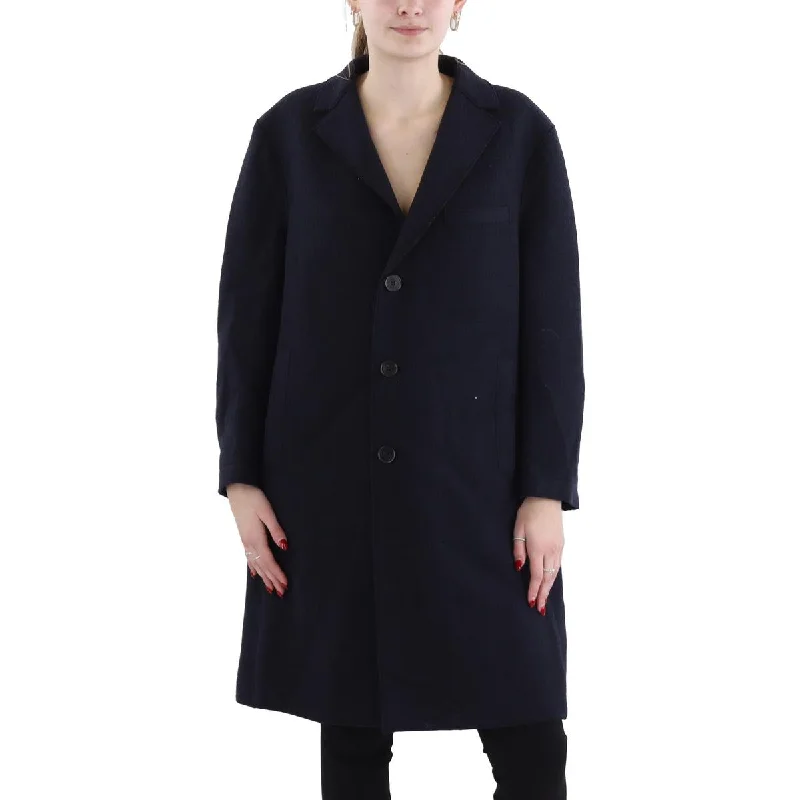 Womens Oversized Long Wool Coat Refined Women's Hand - crafted