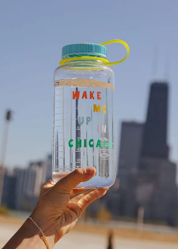 Wake Me Up In Chicago Nalgene 32oz - Clear performance
