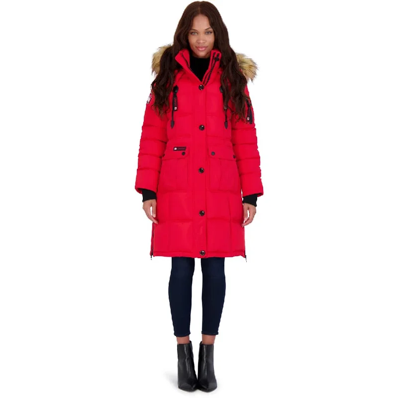 Canada Weather Gear Puffer Coat for Women- Long Faux Fur Insulated Winter Jacket Australian Beach Canada Weather Gear Puffer Coat for Women- Long Faux Fur Insulated Winter Jacket Australian Beach