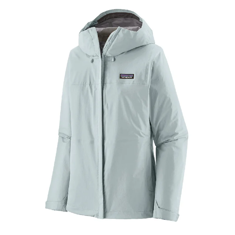 Patagonia Womens Torrentshell 3L Jacket Chilled Blue Sporty Women's Athleisure 