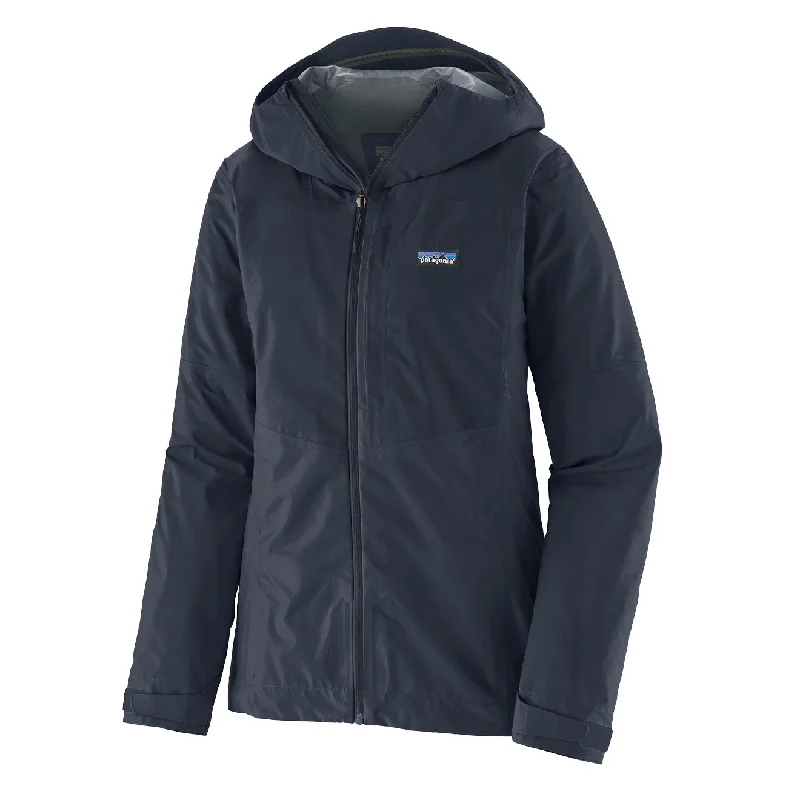 Patagonia Womens Boulder Fork Rain Jacket Smolder Blue garde