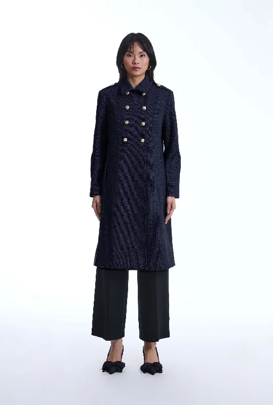 Navy Military Coat