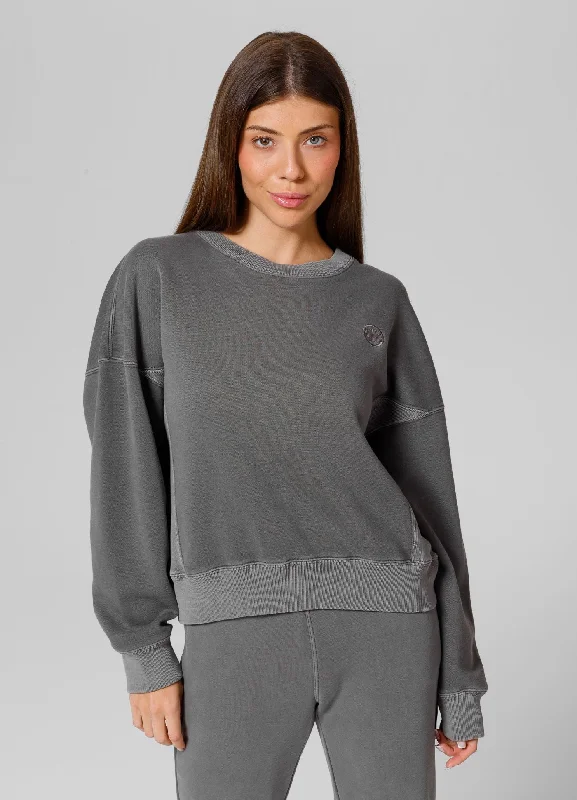 Women's sweatshirt Washed Manzanita Monochromatic Office Style