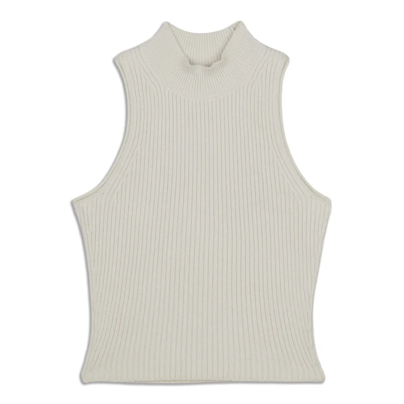 Silk-Blend Knit Tank Top - Resale