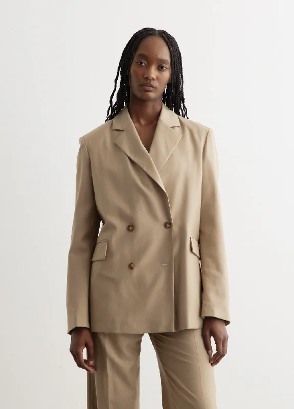 Beige Blazer Rugged Women's Outdoor 