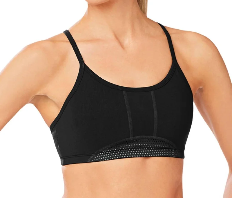 Exceed Low Impact Sports Bra In Black