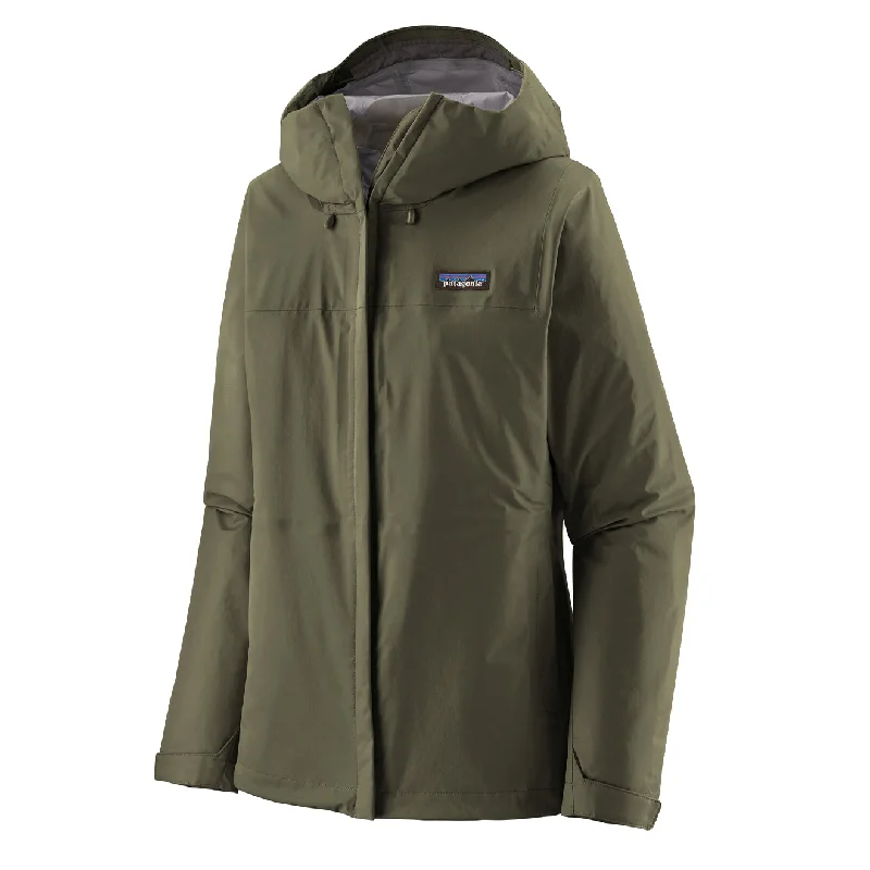 Patagonia Womens Torrentshell 3L Rain Jacket Pine Needle Green Feminine Women's Soft Patagonia Womens Torrentshell 3L Rain Jacket Pine Needle Green Feminine Women's Soft