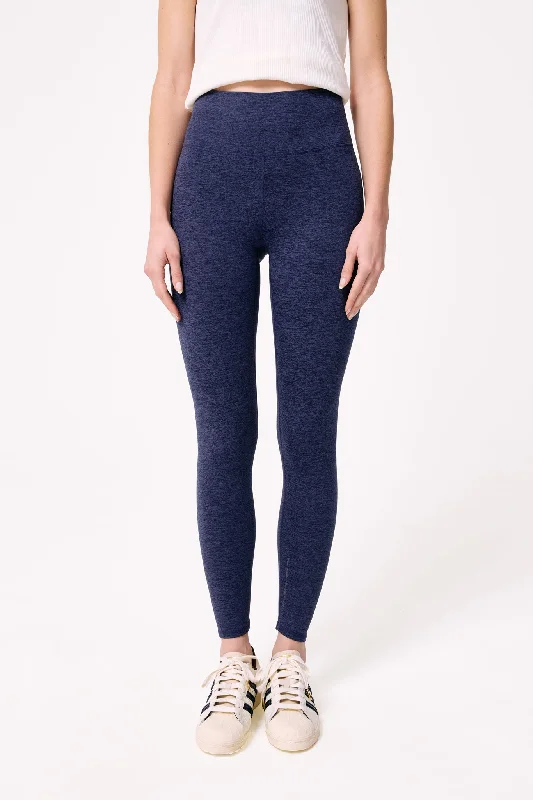 TLC Leggings in Heathered Navy