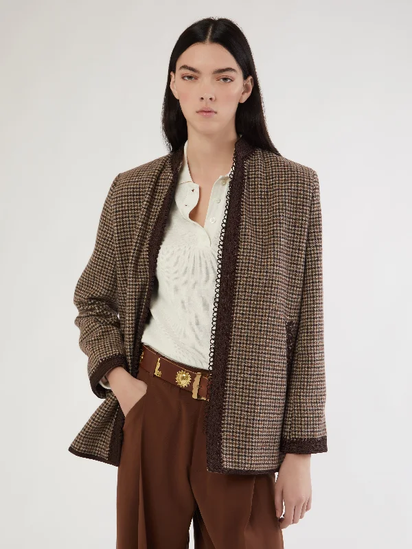 Moroccan wool blazer