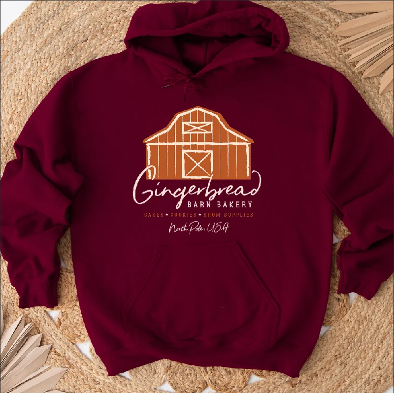 Gingerbread Barn Bakery Hoodie (S-3XL) Unisex - Multiple Colors! Women