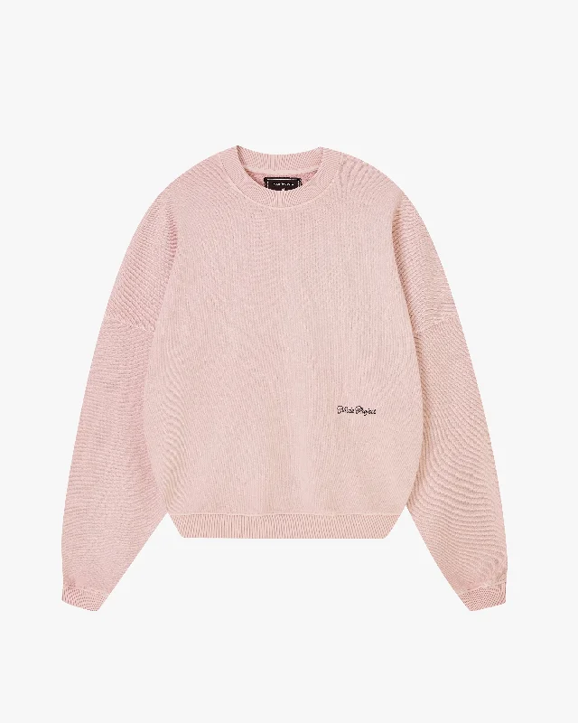 PERFECT BOXY CREWNECK PINK Tough Women's Military - inspired