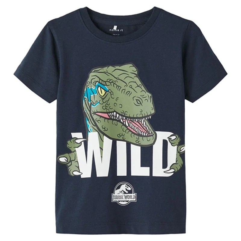 Name it Dark Sapphire Maaron Jurassic T-Shirt