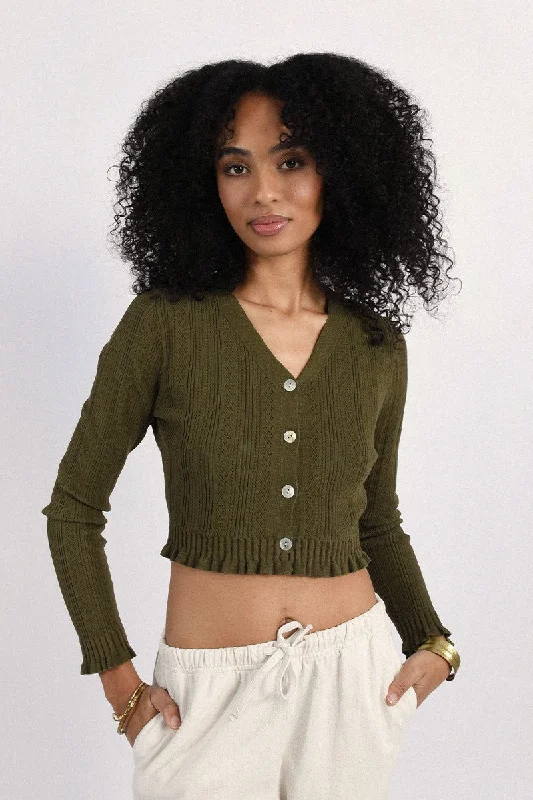 Molly Bracken Green Cardigan