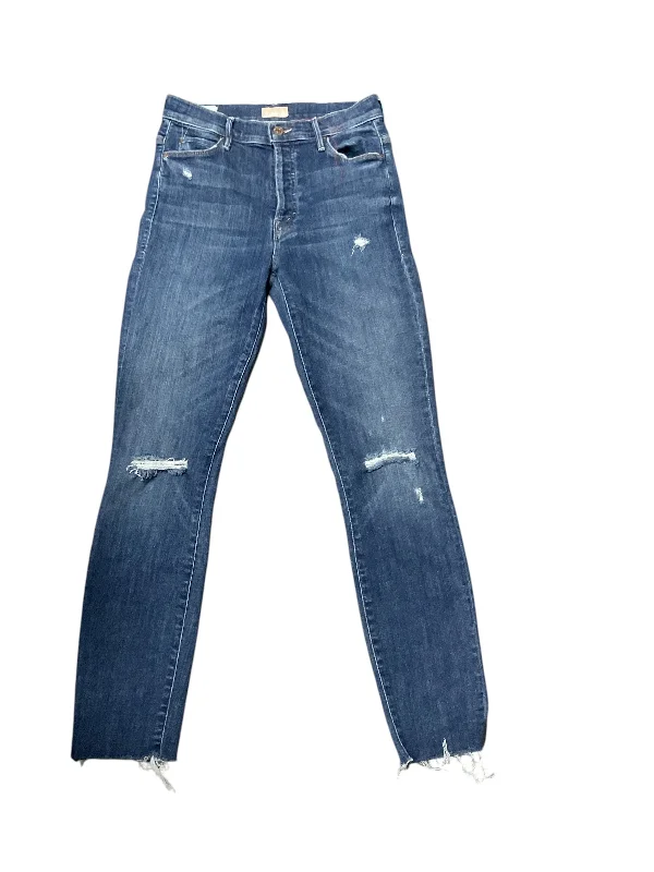 Jeans Skinny By Mother In Blue Denim, Size: 2 Youthful Women's Pop