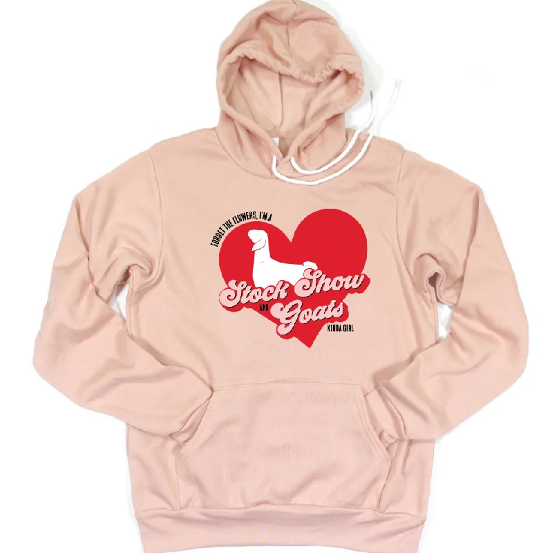 Forget The Flowers - GOAT Hoodie (S-3XL) Unisex - Multiple Colors! Rugged Women's Outdoor 
