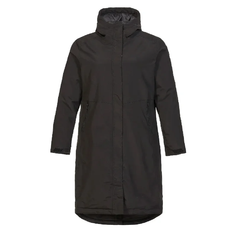 Musto Womens Corsica Primaloft Longline Parka Black Relaxed Women's 