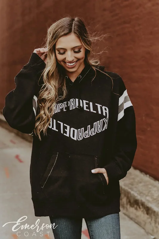 Kappa Delta Striped Hoodie Modern Women's 