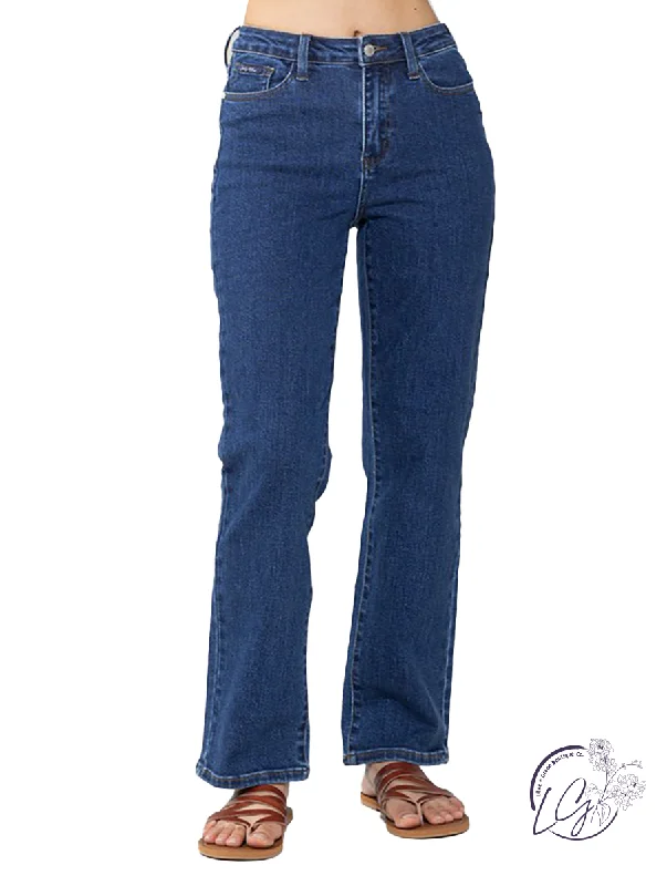 Ada High-Rise Vintage 90's Straight by Judy Blue Geometric