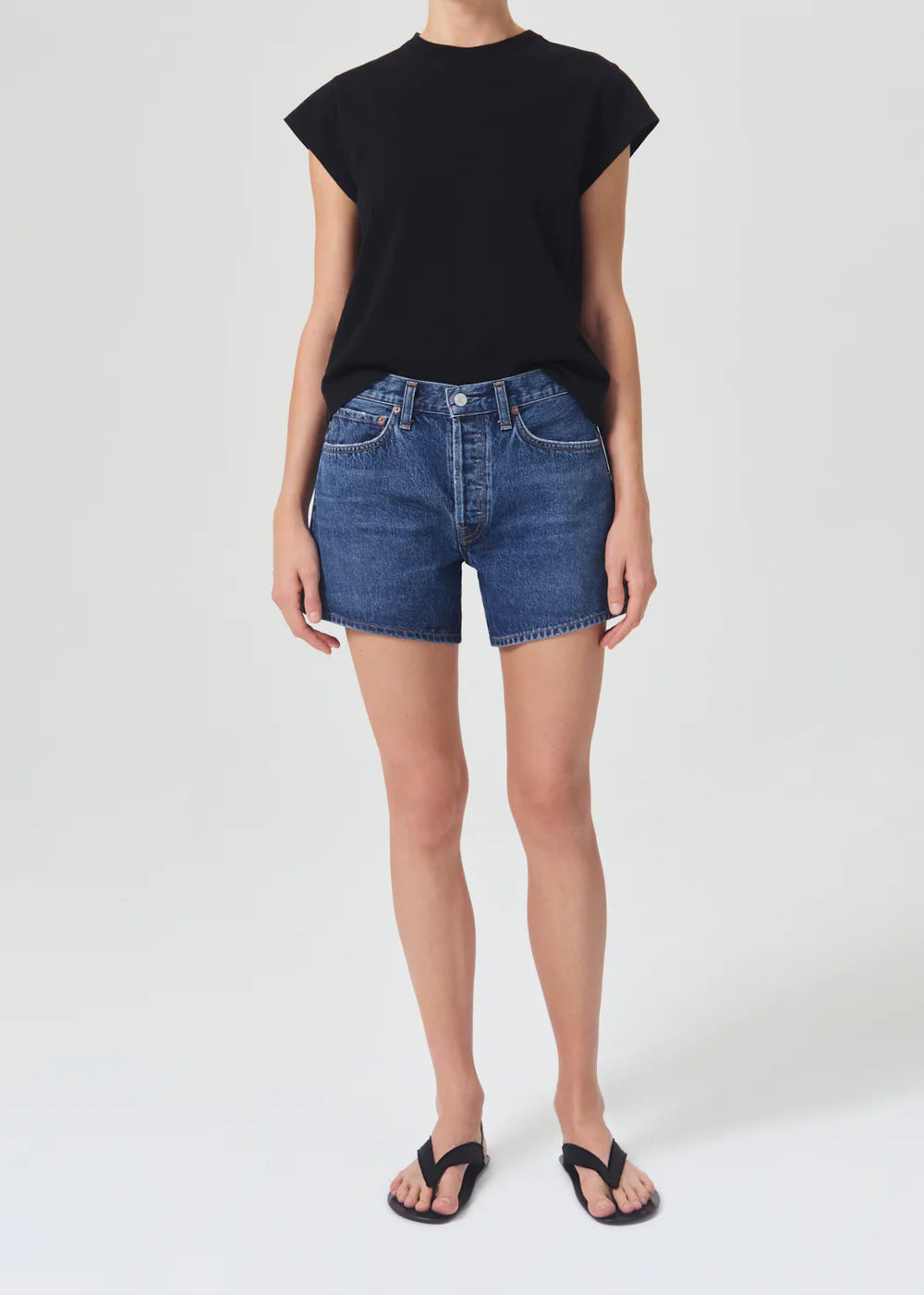 Agolde Parker Long Short - FINAL SALE Earthy Women's 