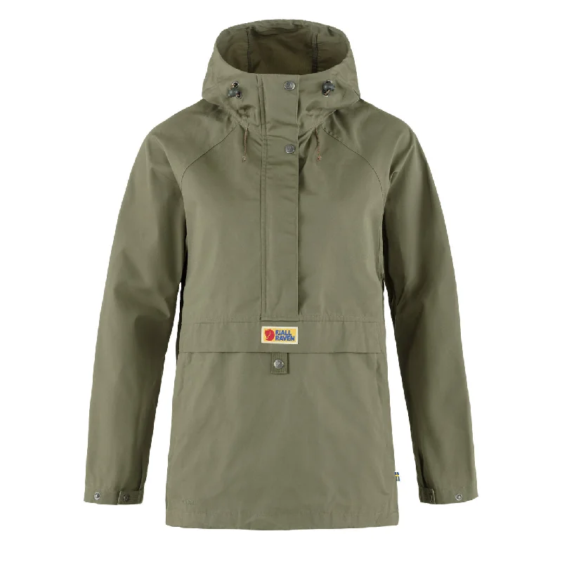 Fjallraven Womens Vardag Anorak Green Trendy Women's 