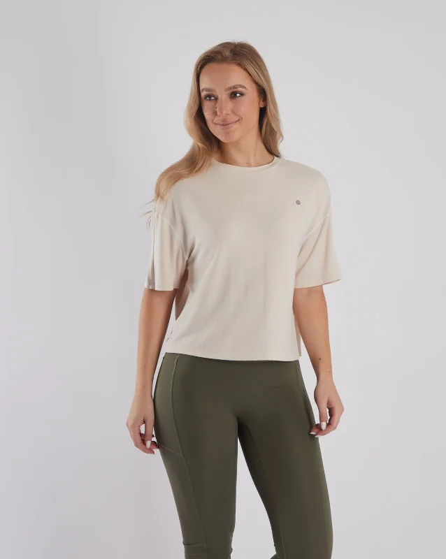 Evie Tee Birch White French
