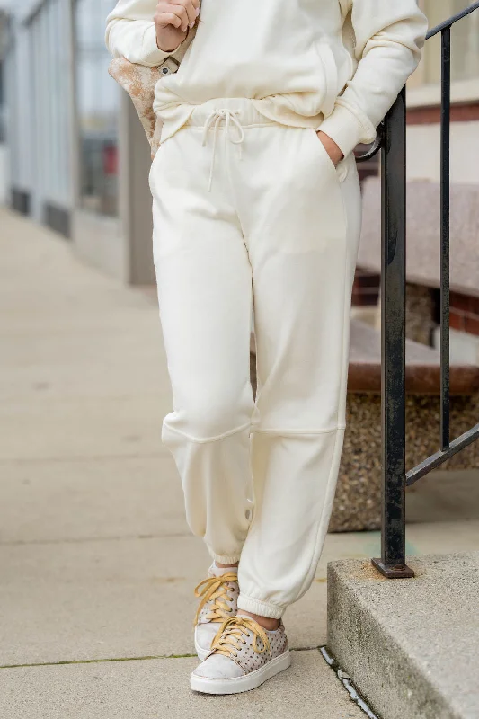 Tie Waist Sweatpants Contemporary 