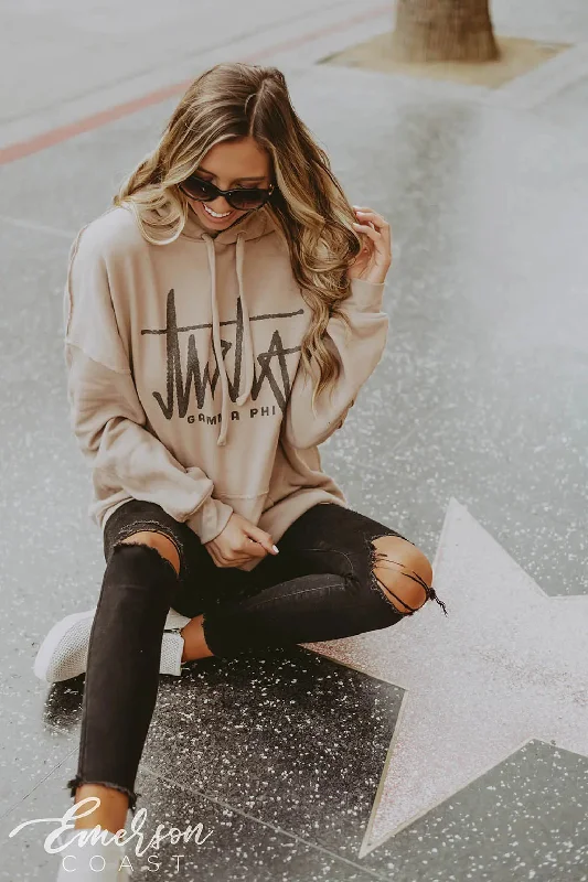 Kappa Alpha Theta PR Hoodie Relaxed Women's 