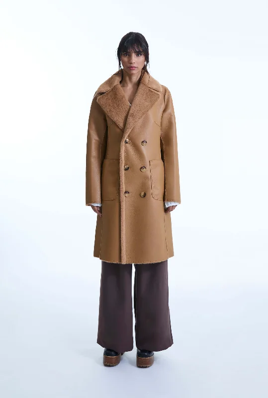 Reversible Brown Coat