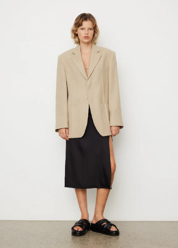 La Veste D'Homme Blazer Monochromatic Office Style
