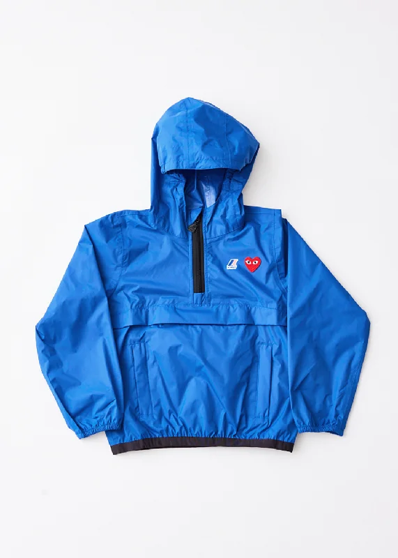 J503 K-Way Kids Half Zip Parka French