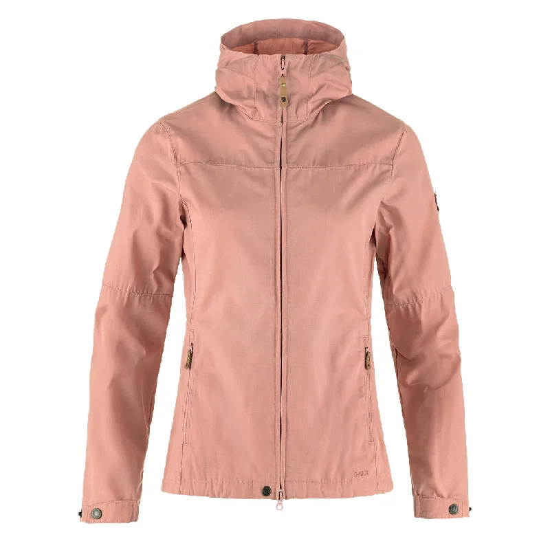 Fjallraven Womens Stina Jacket Dusty Rose Modern Women's Tech