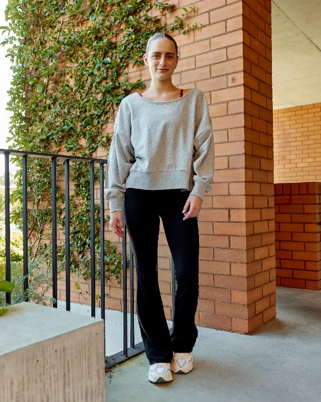Tempo Sweater - Light Grey Marl Adventure