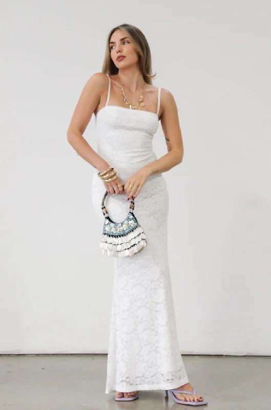 Lace Haven Maxi Dress Sharp Women's Italian