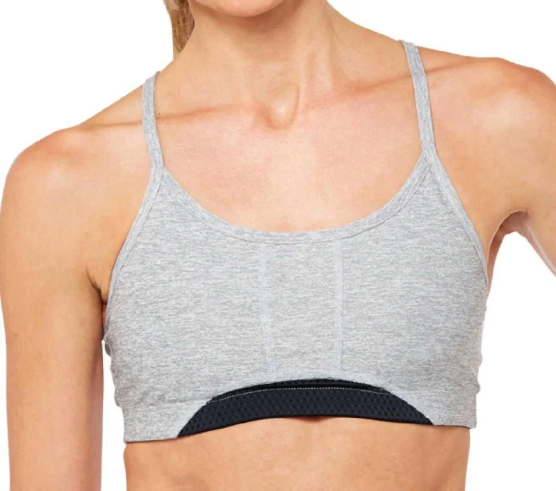 Exceed Low Impact Sports Bra In Grey