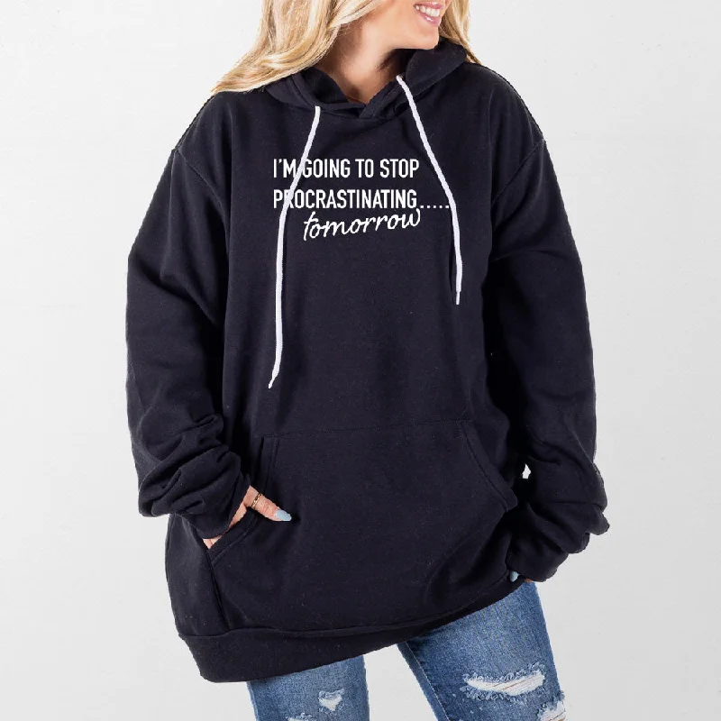 Procrastinate Giant Hoodie Relaxed Women's Beachy